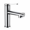 Смеситель для раковины Wonzon & Woghand WW-H1017-CR с функцией полоскания, хром