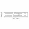 Шинопровод трехфазный Lightstar Barra 504025 фото 2