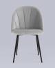 Набор из 2 стульев Stool Group Логан AV 413-Cs-08 X2 светло-серый, велюр фото 4