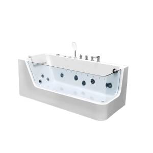 Акриловая ванна Cerutti Spa C-494-17L 170x80 с гидромассажем