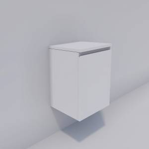 Тумба La Fenice Vita Bianco 40 правый, белый матовый