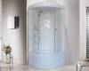 Душевая кабина Royal Bath RB 90BK1-T с высоким поддоном, с сиденьем фото 2