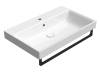 Раковина GSI Nubes 9622111 белый глянцевый, 80x50 фото 4