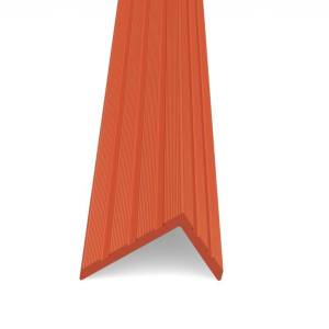 Уголок Lecole ДПК декоративный Wide Терракот 3000x60x40