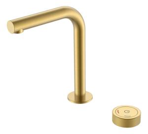 Смеситель для раковины Boheme Tech 158-MG автоматический, Matt Gold