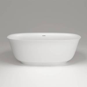 Ванна из искусственного камня Plumberia Selection SETA 170BO 170x75 белая матовая