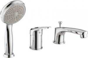 Смеситель на борт ванны Lemark Luna LM4145C