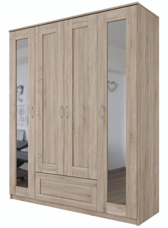 Шкаф-купе Гуд Лакк Сириус 2.02.01.042.3 Сонома
