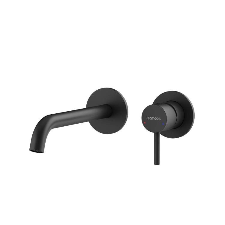 Смеситель для раковины Sancos Etna SC9004MB черный