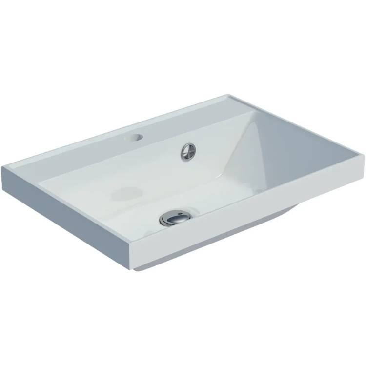 Раковина Uperwood Classic 2911020335 белая глянцевая, 50x34.7