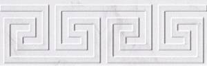Бордюр FAP Ceramiche Roma fLT2 Greca Calacatta Listello 8x25