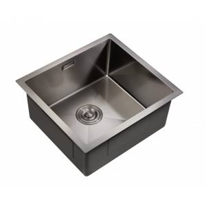 Мойка кухонная Milacio Denia 48 MC.77449 Steel сталь вороненая