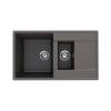 Кухонная мойка Ulgran Quartz Prima 860 15K-09 асфальт