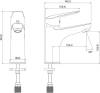 Смеситель для раковины IDDIS Torr TORSB00i01 фото 3