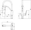 Смеситель для кухни Lemark Comfort LM3074C-White хром/белый с гибким изливом фото 2