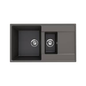 Кухонная мойка Ulgran Quartz Prima 860 15K-09 асфальт