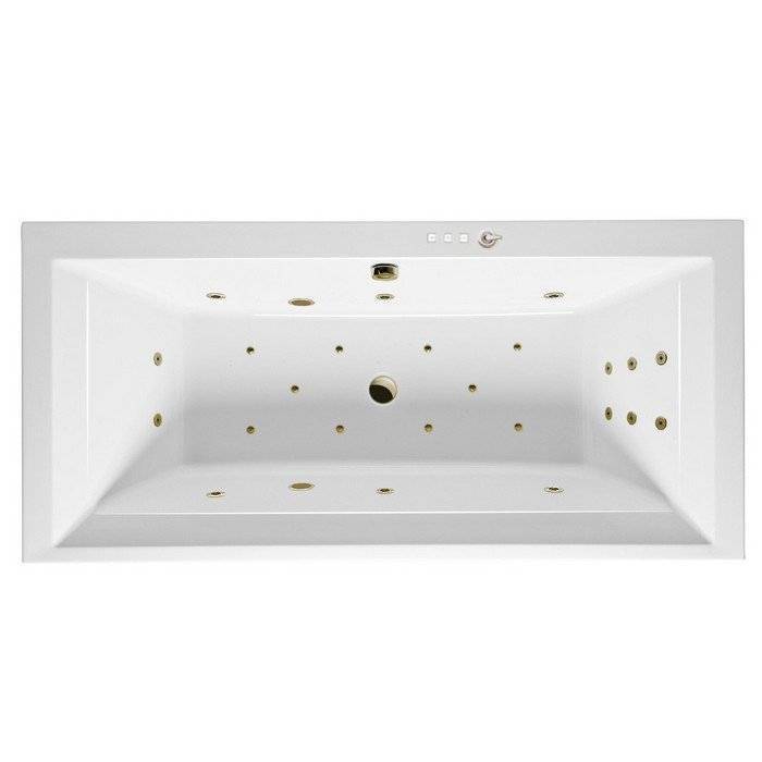 Акриловая ванна Excellent Crown Grand ULTRA WAEX.CRG19.ULTRA.BR 190x90 бронза