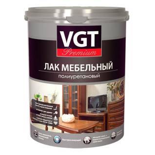 Лак мебельный полиуретановый для внутренних работ VGT PREMIUM матовый 2 л