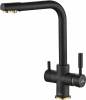 Смеситель для кухни ZorG Steel Hammer SH 552 BLACK BR