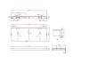 Столешница Armadi Art Flat 869-120-NM прямая Nero Marquina 1210x460x70 фото 4