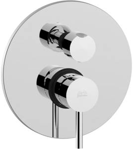 Смеситель для ванны с душем Paffoni Light LIG018CR С ВНУТРЕННЕЙ ЧАСТЬЮ