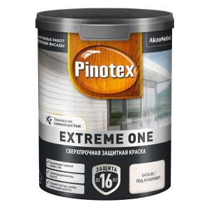 Краска сверхпрочная с эффектом самоочистки Pinotex Extreme One база BW 2.5 л