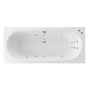 Акриловая ванна Excellent Oceana Slim 180x80 "LINE" (бронза)