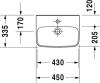 Раковина Duravit DuraStyle 0708450000 45 см фото 2