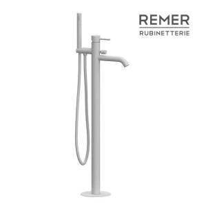 Смеситель для ванны Remer X-Style X08BO белый матовый, напольный