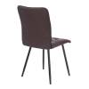Стул Tetchair Bari 25048 коричневый, велюр фото 3