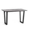 Стол Tetchair Costa 20624 гранит тёмный/чёрный 80x75x120