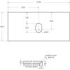 Столешница Belbagno KEP-100-MGL-W0 100x46x2 Marmo Grigio Lucido фото 3