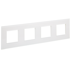 Рамка 4-постовая IEK Skandy SK-M42-G-K01 арктический белый