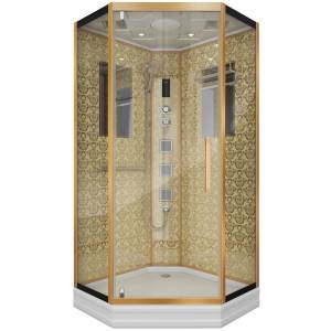Душевая кабина Niagara Luxe 7717G золото