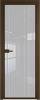 Межкомнатная дверь Profil Doors 1 AX цвет профиля Деорэ, стекло безопасное 6 мм страйп 600x2000