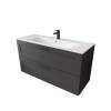 Тумба с раковиной Terminus Classik CLA101202701601O графит , 120x62