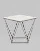 Стол журнальный Stool Group Авалон EET-0551-GM сталь темный хром 61x61 фото 2