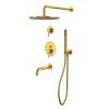 Душевая система WHITECROSS Y YSET07PGLB золотая