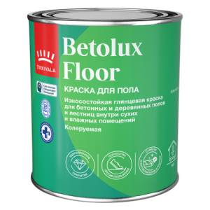 Краска для пола Tikkivala Betolux Floor глянцевая база A 0.9 л