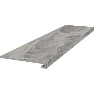 Ступень Kerama Marazzi Альбино DL503120R\GCF Клееная Серый Обрезной 33x119.5