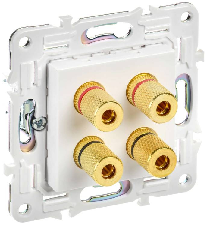 Акустическая розетка IEK Skandy SK-S40-K01 арктический белый