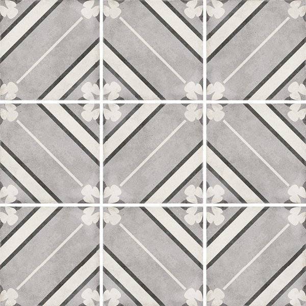 Декор Equipe Art Nouveau 24415 Inspire Grey 20x20