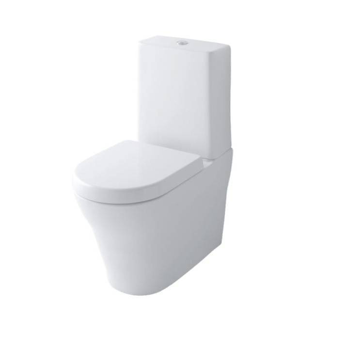 Унитаз-компакт TOTO MH безободковый, сиденье микролифт, Tornado Flush, белый