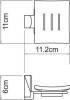Мыльница Wasserkraft Leine K-5029 фото 4
