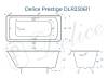 Чугунная ванна Delice Prestige DLR230611 175x75, без ножек фото 8