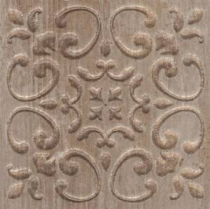 Вставка Kerama Marazzi Браш Вуд STG/B481/SG1550 коричневый 9.9x9.9