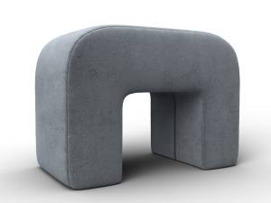 Пуф Лига Диванов Пуф 008 132385 TOWER 10 серый