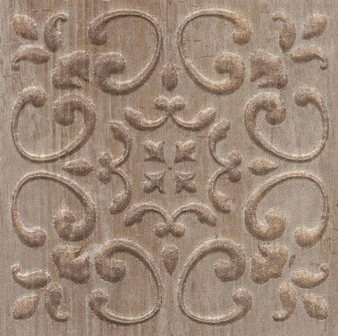 Вставка Kerama Marazzi Браш Вуд STG/B481/SG1550 коричневый 9.9x9.9