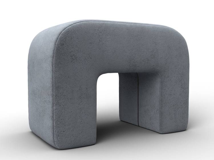 Пуф Лига Диванов Пуф 008 132385 TOWER 10 серый