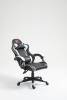 Кресло компьютерное Stool Group Topchairs Shadow GF-8079 black+white черно-белый фото 5